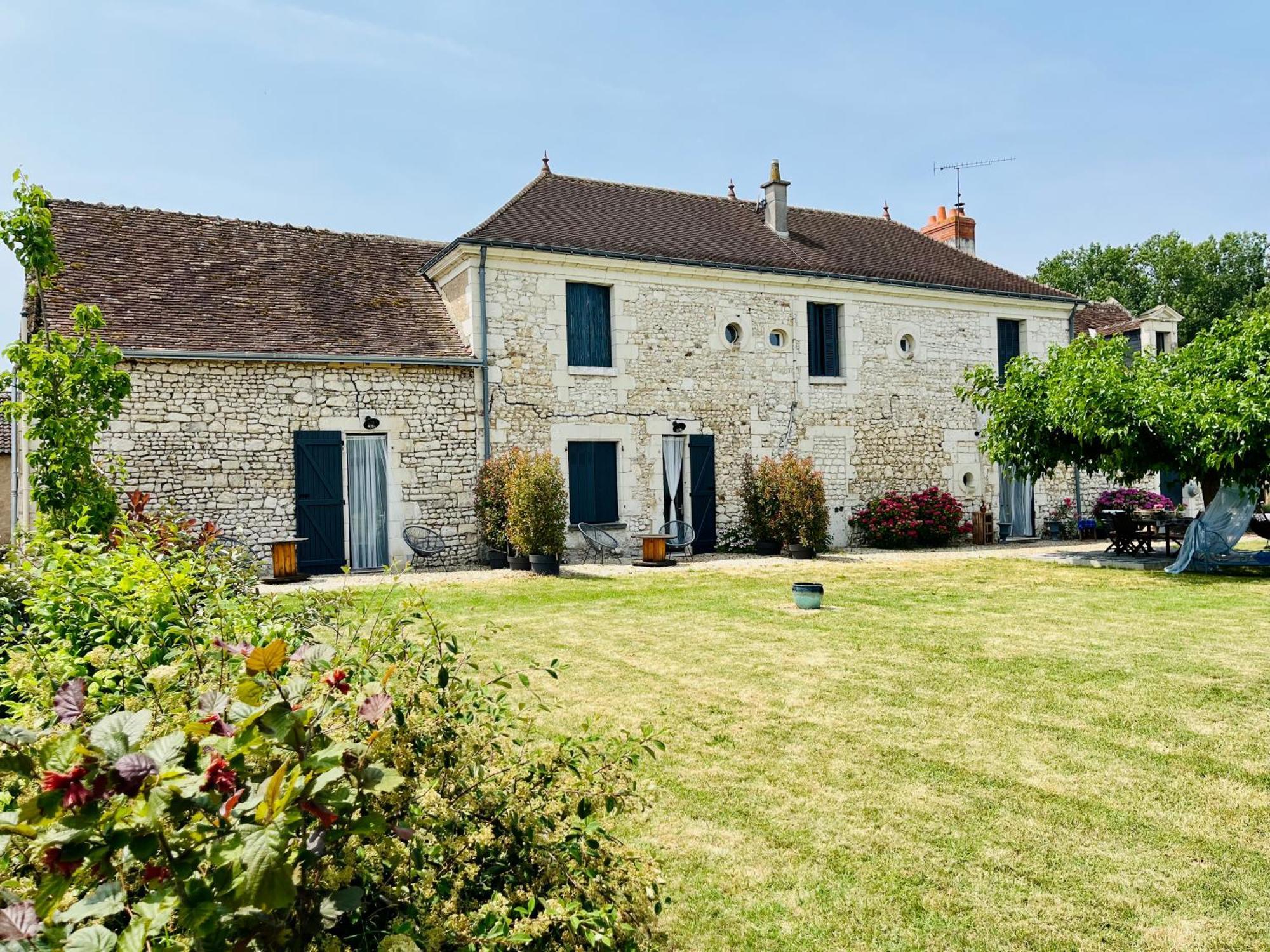 La Gouronerie Bed and Breakfast Parcay-sur-Vienne Eksteriør billede